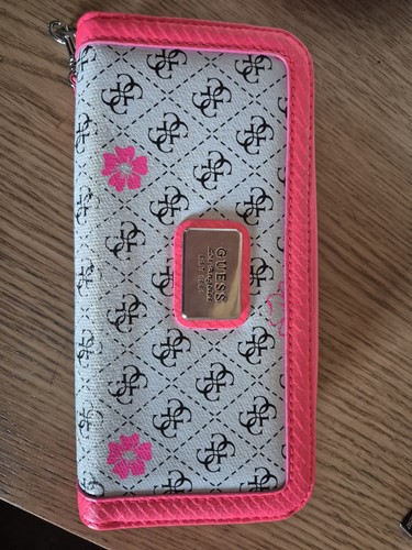 Guess portemonnaie pink groß - guess,