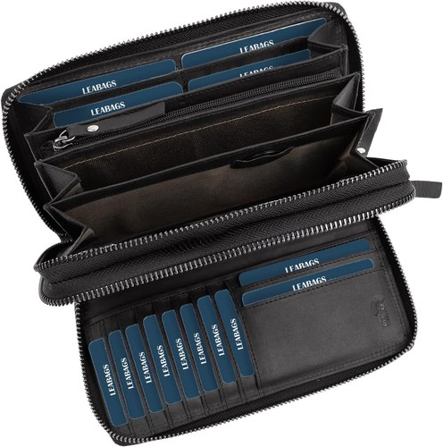 Leabags leder geldbörse damen - leabags,